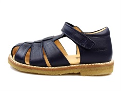 Angulus sandal navy med velcro